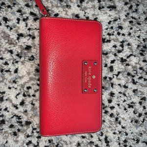 Kate Spade Red Wallet